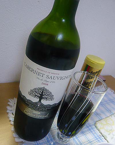 カベルネソーヴィニオン・ヴァンドペイドッグ（フランス）赤ワイン
