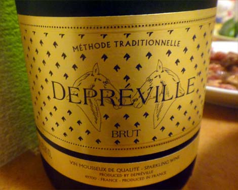 ドゥプレヴィル ブラン・ド・ブラン ブリュット DEPREVILLE BRUT（フランス・シャンパン）