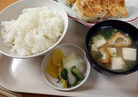 餃子の店 福みつ（静岡浜松）餃子定食