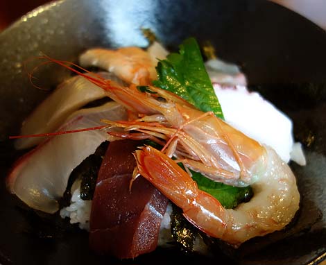 魚菜 おか田（神戸阪神住吉）海鮮丼ランチ