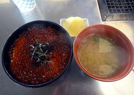喰い処 鮭番屋（北海道釧路）いくら丼