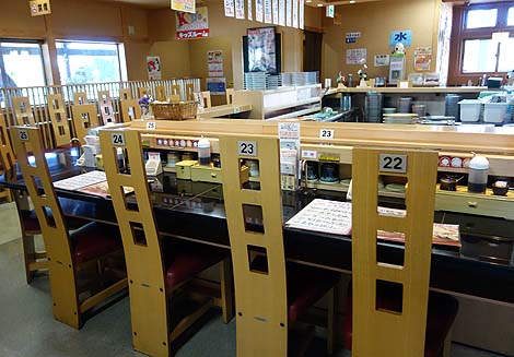 回転寿し 旬楽 柳町店（北海道苫小牧）一皿平均300円以上の高級回転寿司はさすが！