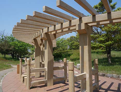 この旅で巡った残念無料観光スポット3つにランクイン?三河臨海緑地「日本列島公園」(愛知豊川)