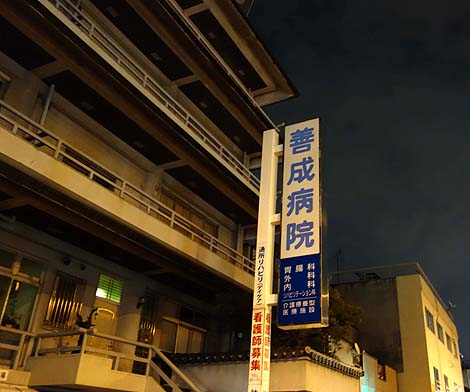 善成病院(徳島市)怪しいニセ城シリーズ