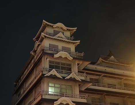 善成病院(徳島市)怪しいニセ城シリーズ