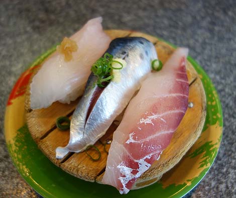 回転寿司 魚磯（静岡伊豆）伊豆半島の地魚が目白押し！の高級系